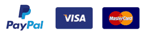 Pay with PayPal, credit or debit card