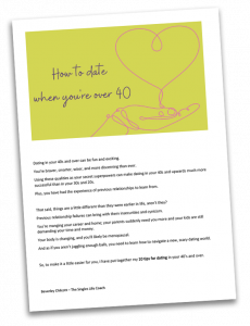 10 tips for dating over 40
